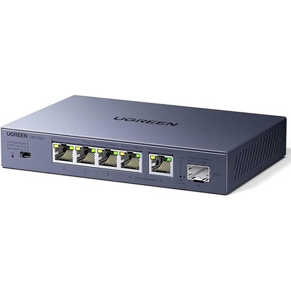 UGREEN 6-Port 2.5Gb Ethernet Switch with SFP