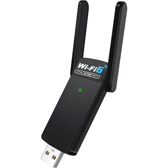 USB WiFi 6 & Bluetooth 5.2 Adapter for PC and Gaming