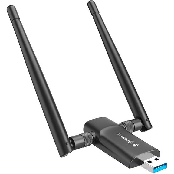 Wireless USB WiFi Adapter for PC (Nineplus 1300Mbps)