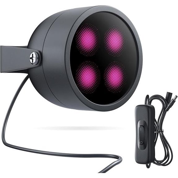 Infrared Illuminator for VR Headsets with On/Off Switch