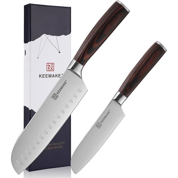 KEEMAKE 2-Piece Japanese Kitchen Knife Set