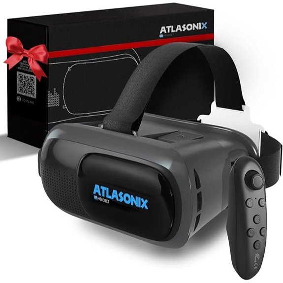 Kids VR Headset with Controller and 3D Goggles