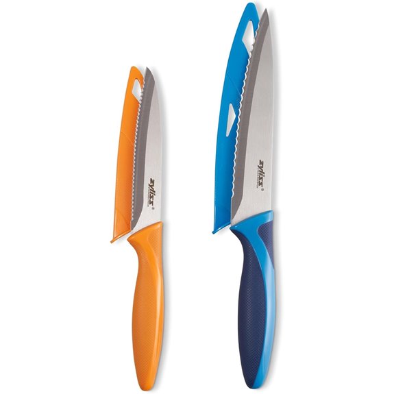 Zyliss Utility Kitchen Knives 2-Pack with Sheaths