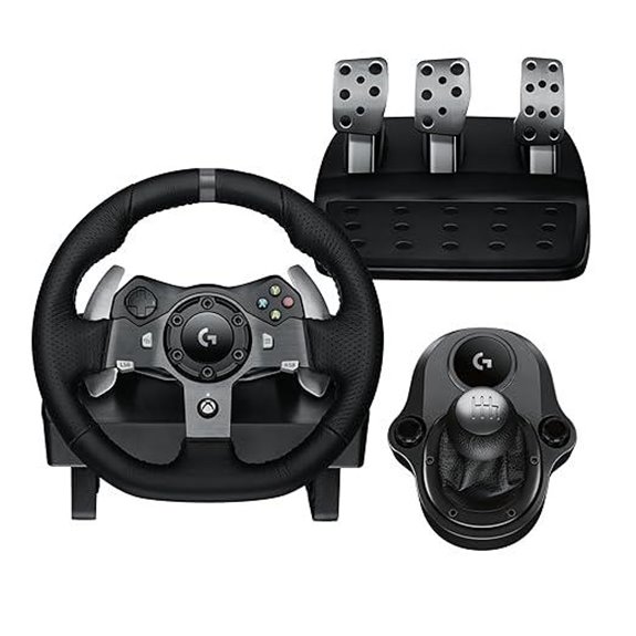 Logitech G920 Racing Wheel and Pedals