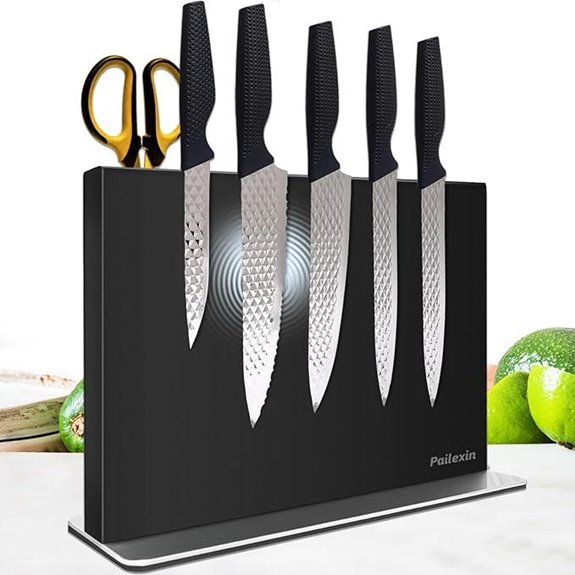 Magnetic Knife Holder Stand for Kitchen Countertops