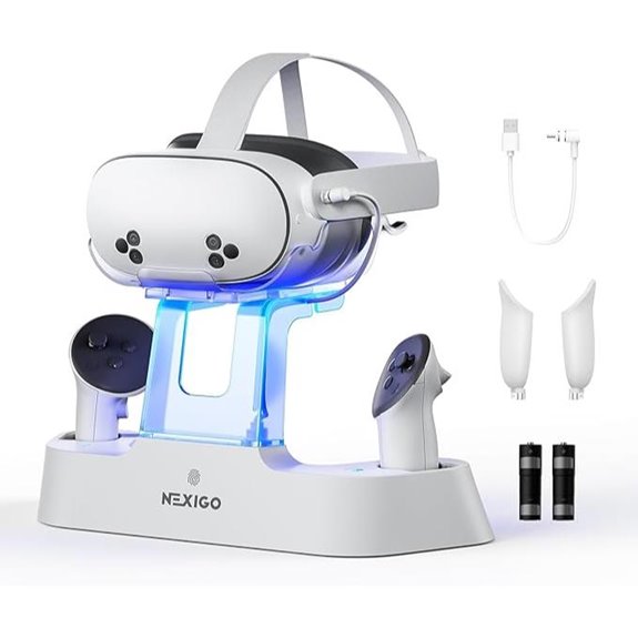 NexiGo Charging Dock for Meta Quest 3/3S with LED