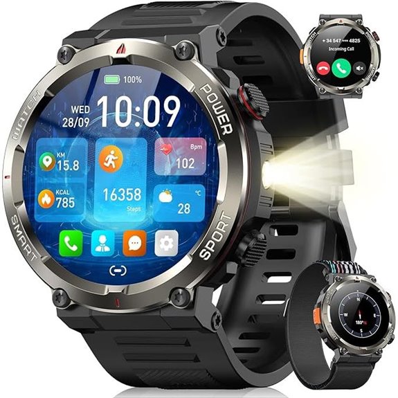 military men s smartwatch