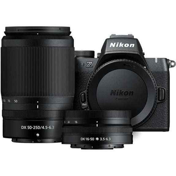 Nikon Z50 II Mirrorless Camera with Two Lenses