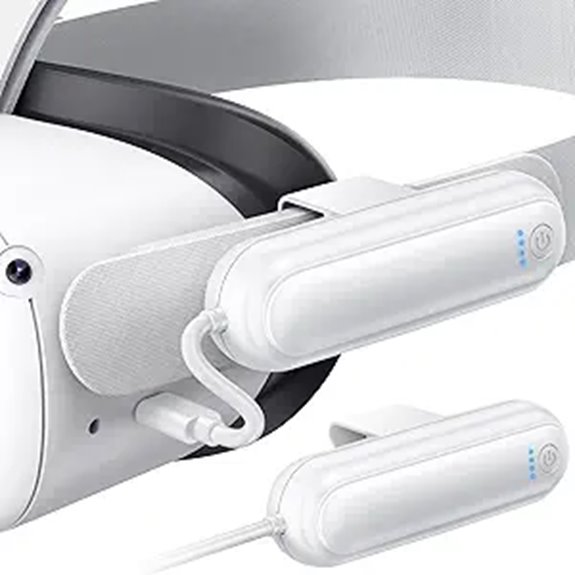 Kinwin 2-Pack Oculus Quest 2 Battery Extenders
