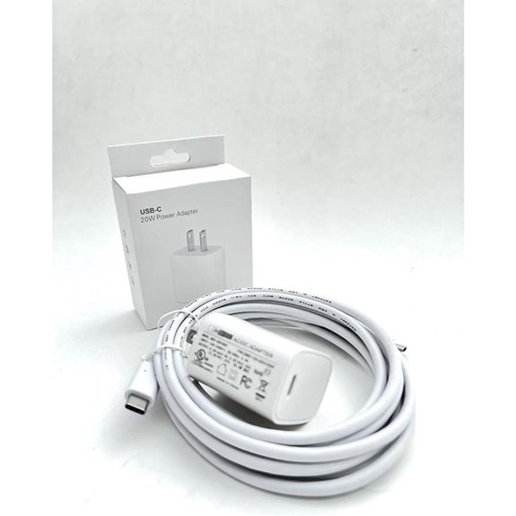 UL Listed Wall Charger & 10ft USB-C Cable for Oculus