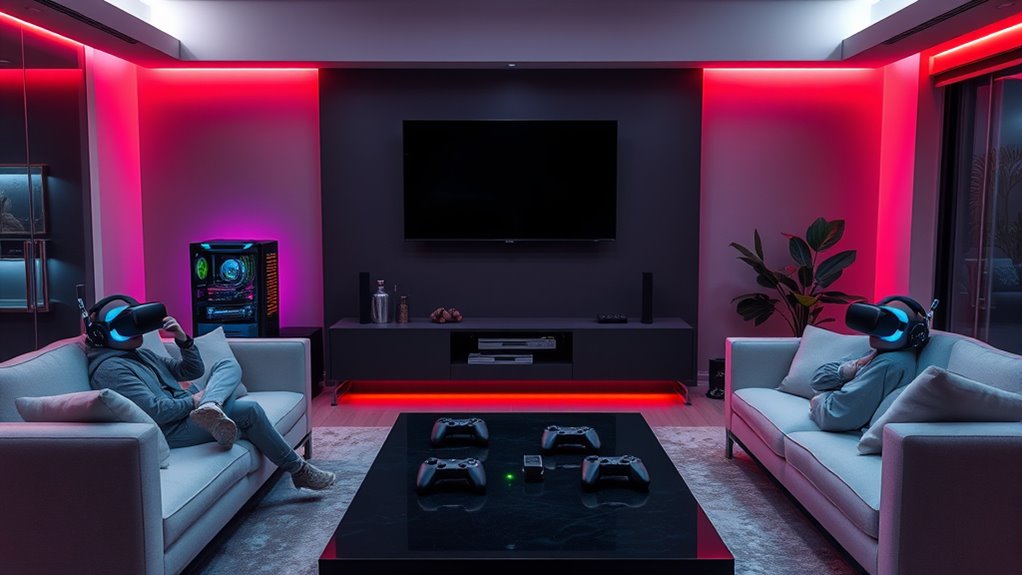 performance visuals connectivity space