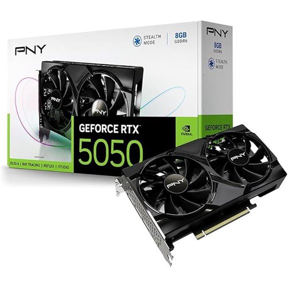 PNY NVIDIA GeForce RTX™ 5050 Dual Fan Graphics Card