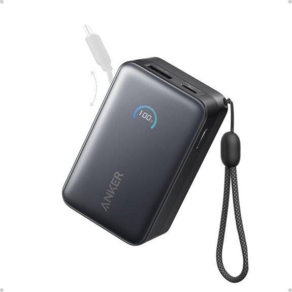 Anker Nano 10,000mAh 45W Portable Charger with Cable