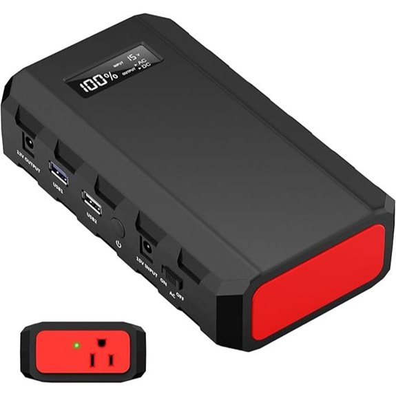 Powkey 88Wh Portable Power Station with USB and AC