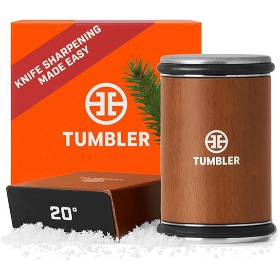 Tumbler Rolling Knife Sharpener – Easy Kitchen Tool