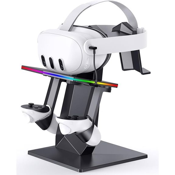 Meta Quest 3/Pro RGB Charging Dock with Light Effects