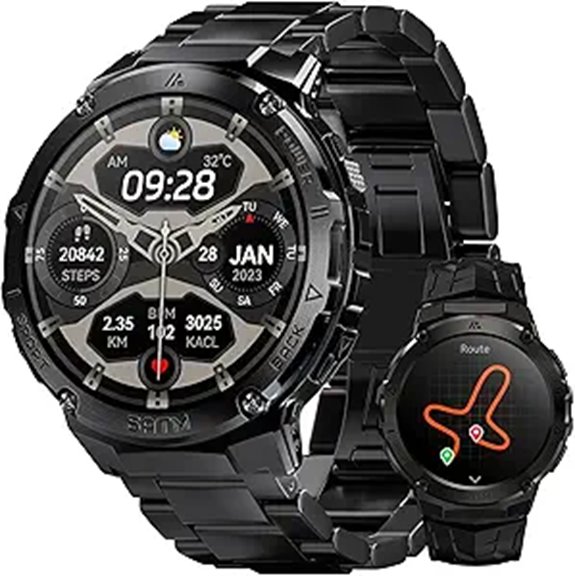 rugged gps call watch