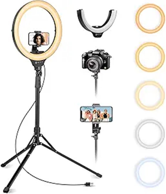 selfie ring light tripod