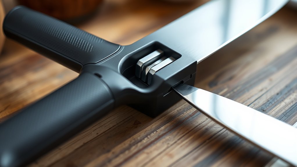 sharpening stages and safety