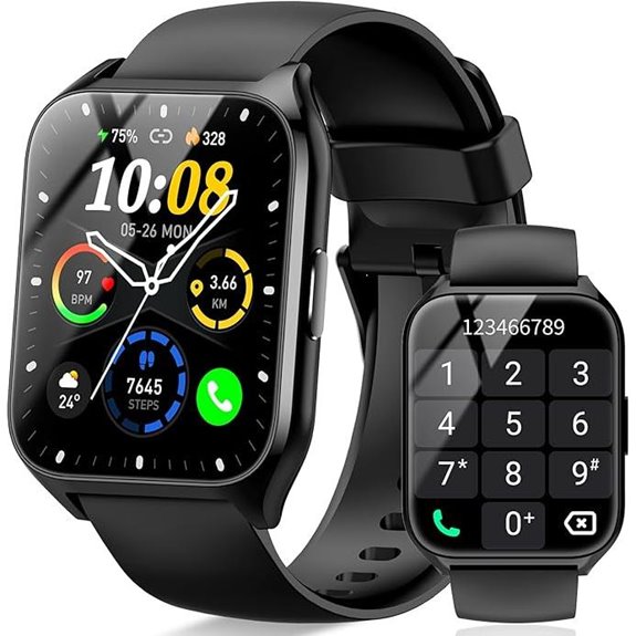 smartwatch with calls fitness