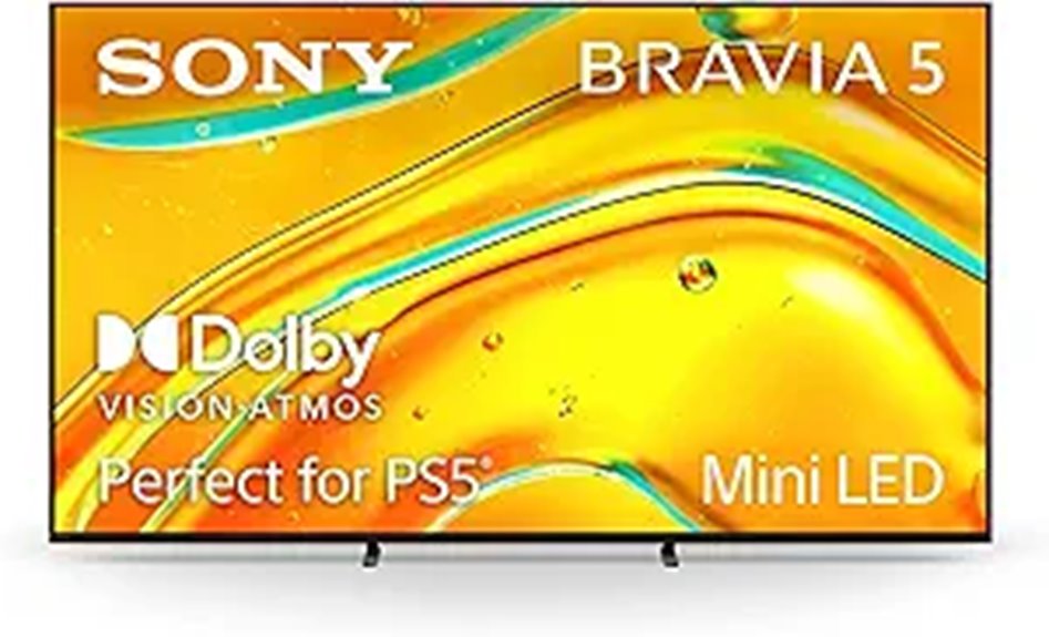 Sony BRAVIA 5 65-Inch 4K Mini LED TV