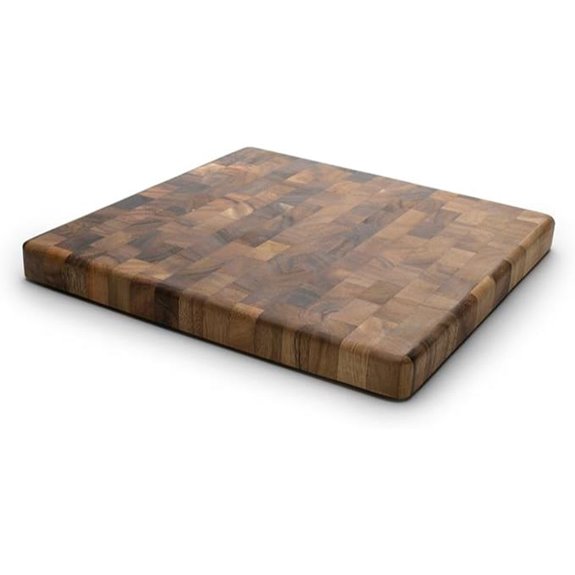 Ironwood Gourmet Square Acacia End Grain Cutting Board