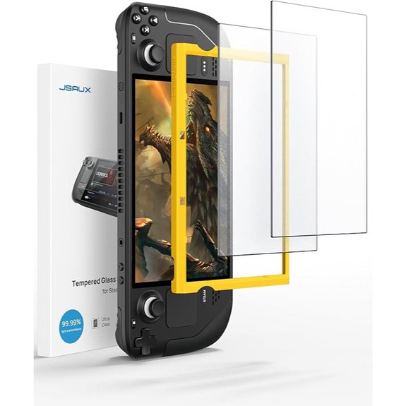 JSAUX 2-Pack Anti-Glare Screen Protectors for Steam Deck