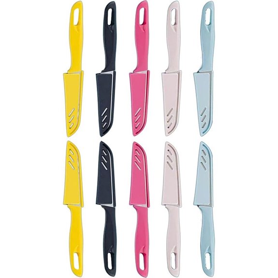 10-Piece German Steel Paring Knife Set