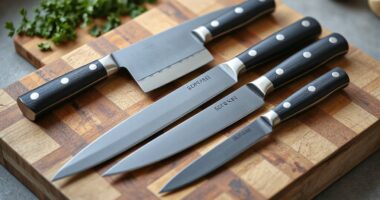 top carbon steel knife sets