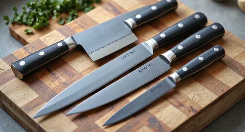 top carbon steel knife sets