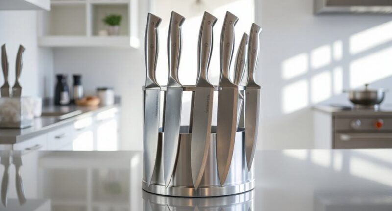 top kitchen knife storage