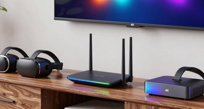 top vr 4k streaming routers