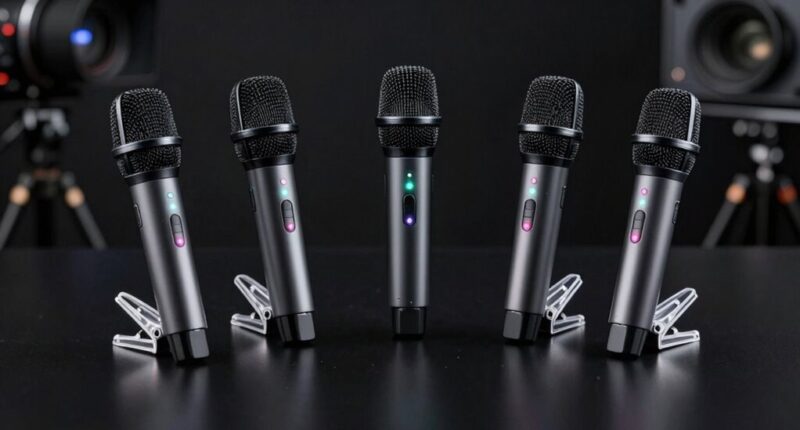top wireless lavalier microphones