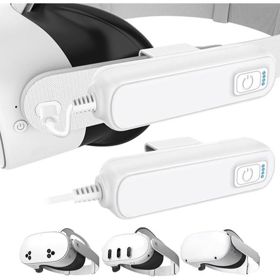Meta Quest 3/2 Battery Pack & Fast Charger (2-Pack)