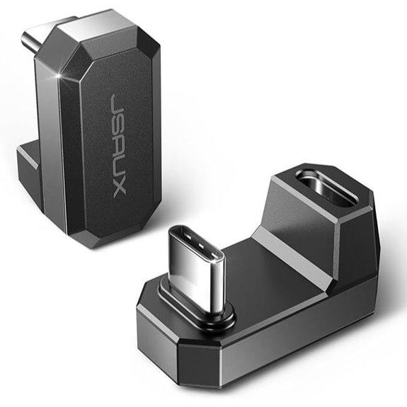 JSAUX 180° USB C Adapter 2-Pack for Devices