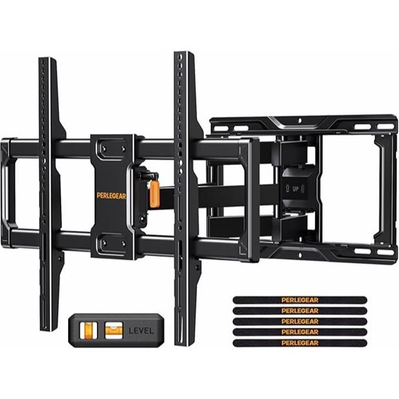 Perlegear TV Wall Mount for 42–84 inch TVs