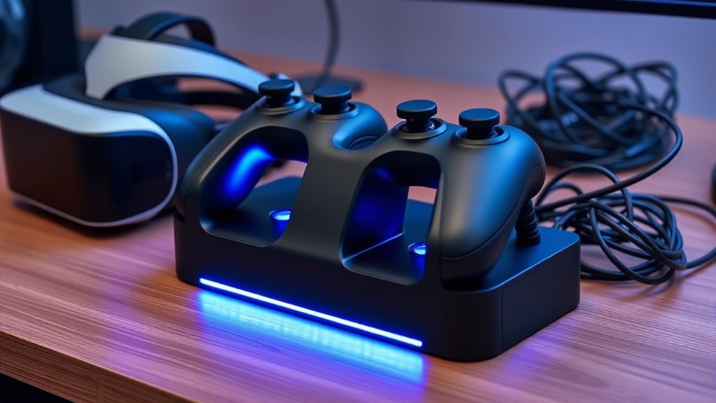 vr controller charging considerations