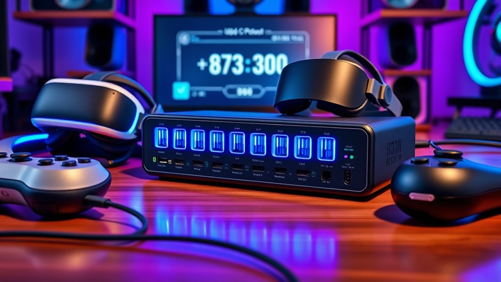 vr gear charging considerations