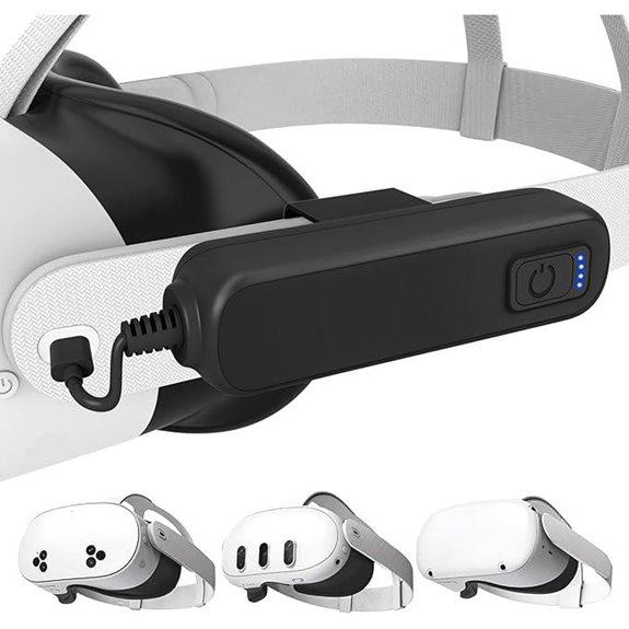 Meta Quest Battery Pack 5000mAh Fast Charging VR Accessory