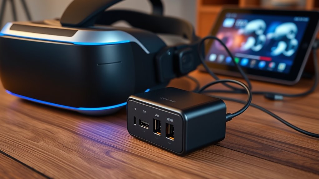vr headset charging essentials