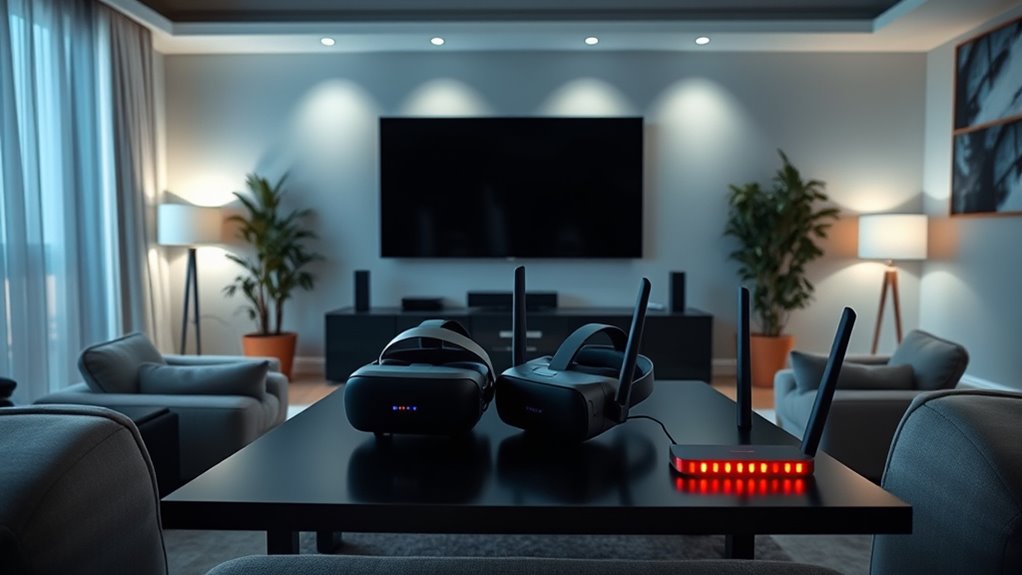 vr headset network requirements