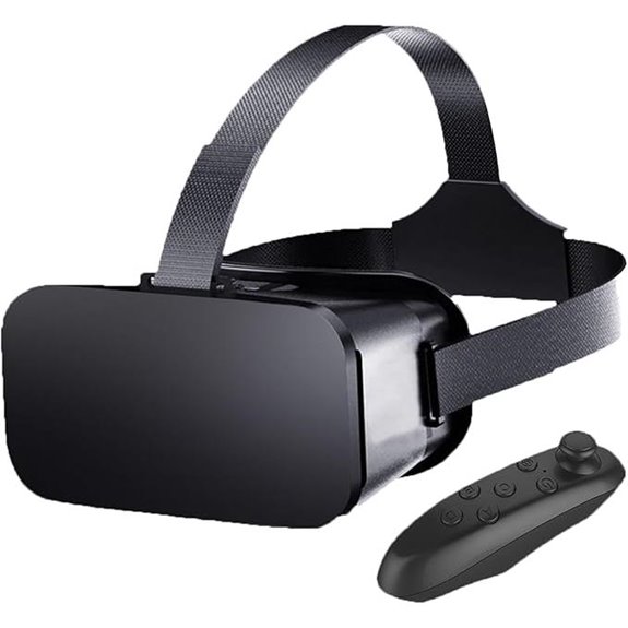 VR Headset with Controller for Phones (iPhone & Android)