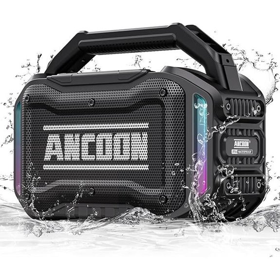 Wireless Bluetooth Speaker with Bass 20H IPX6 Waterproof