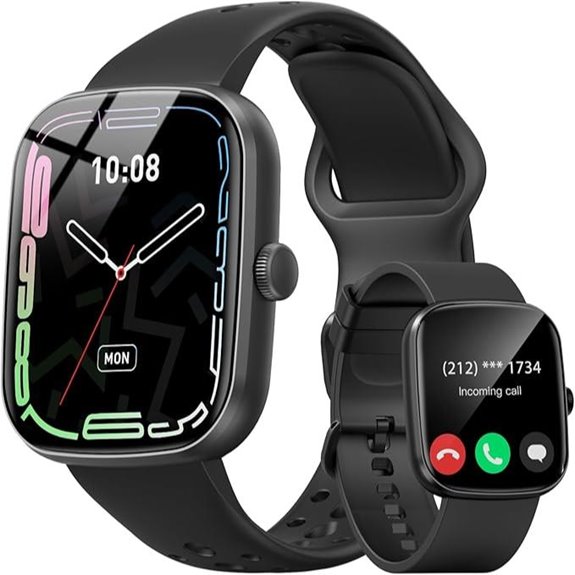 waterproof smart watch with calls