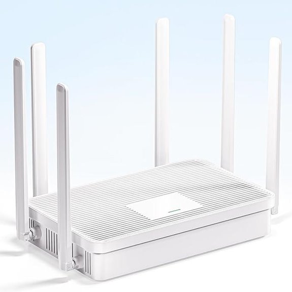 AX3000 WiFi 6 Router with Dual Band and VPN