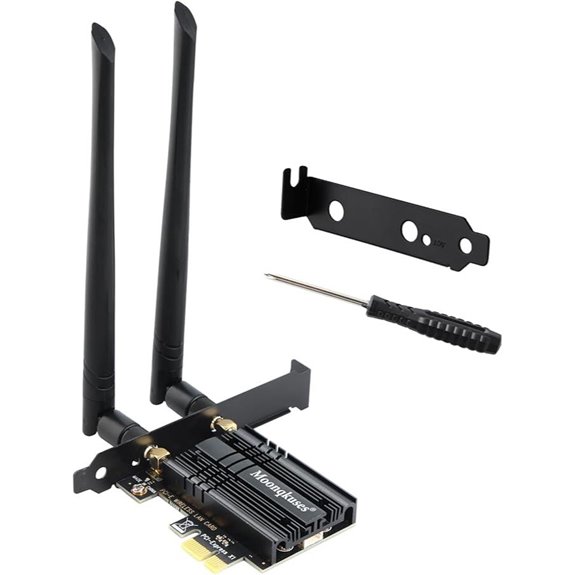 WiFi 6E PCIe Card with Bluetooth 5.3 for PC