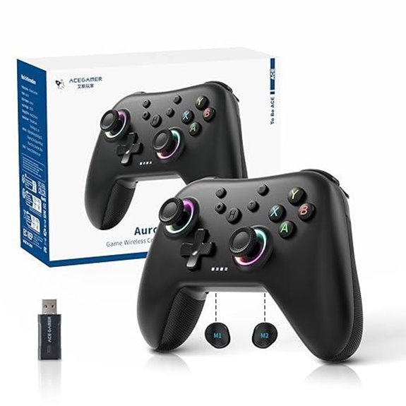 AceGamer Aurora II Wireless Bluetooth Gaming Controller