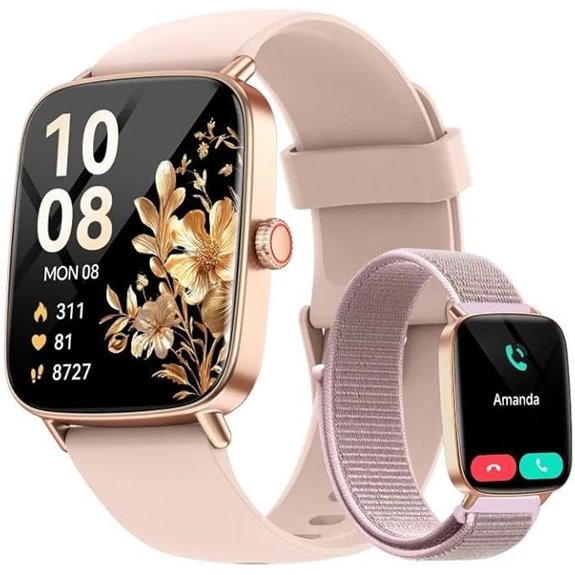 HD Smartwatch for Women with Fitness & Call Features