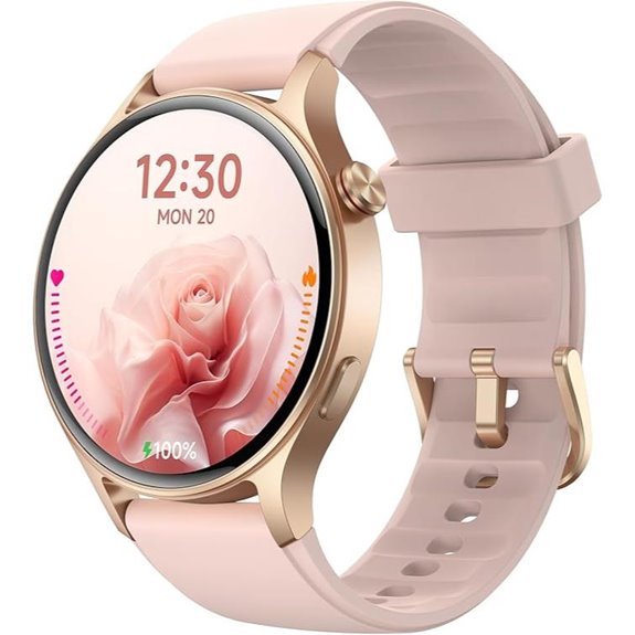 Fitpolo Women’s Smart Watch with Heart Rate & Calls