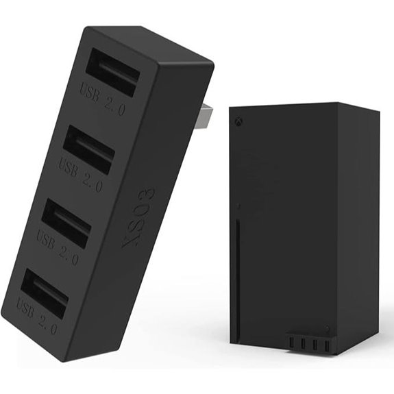 JZW-Shop 4-Port USB Hub for Xbox Series X
